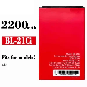 Battery BL-21Ci for ITEL A33