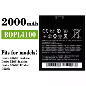Battery BOPL4100 B0PL4100 for HTC Desire 526G+ dual sim / Desire 526G dual sim