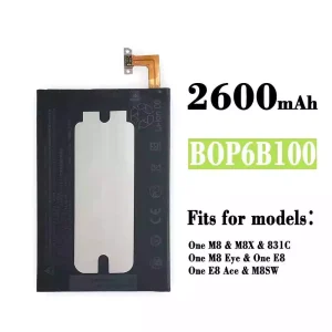Battery B0P6B100 BOP6B100 for HTC One M8 / One E8