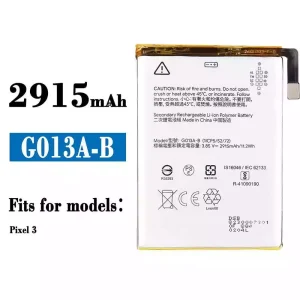 Battery GO13A-B G013A-B for Google pixel 3