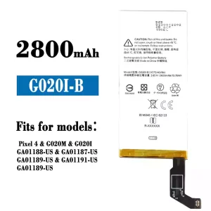 Battery G020I-B for Google Pixel 4