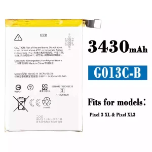 Battery G013C-B for Google Pixel 3 XL
