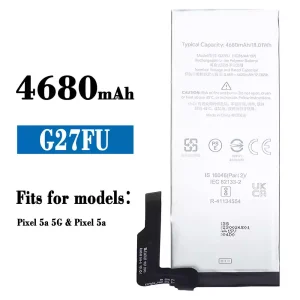 Battery G27FU for Google Pixel 5a