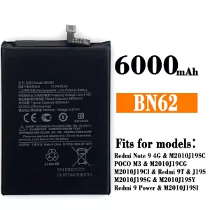 Battery BN62 for Xiaomi Redmi Note 9 4G / Redmi 9T / Redmi 9 Power