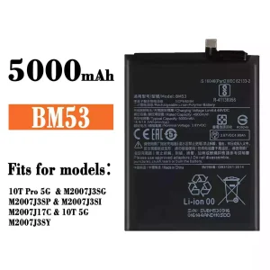 Battery BM53 for Xiaomi 10T,10T Pro