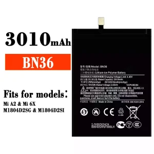 Battery BN36 for Xiaomi Mi A2 / Mi 6X