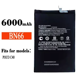 Battery BN66 for Xiaomi poco C40