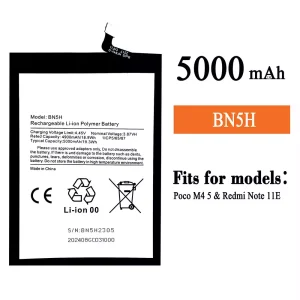 Battery BN5H for Xiaomi Poco M4 5G / Redmi Note 11E