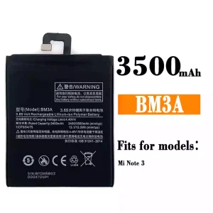 Battery BM3A for Xiaomi Mi NOTE 3