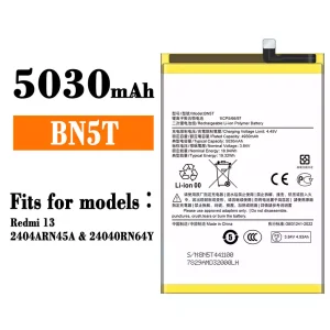 Battery BN5T for Xiaomi Redmi 13
