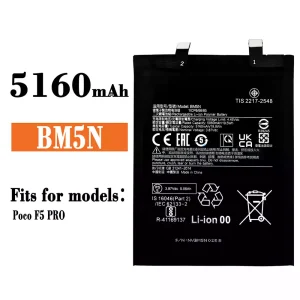Battery BM5N for Xiaomi POCO F5 PRO