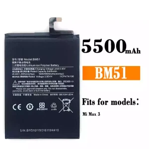 Battery BM51 for Xiaomi Mi Max 3