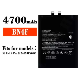 Battery BN4F for Xiaomi Mi Civi 4 Pro