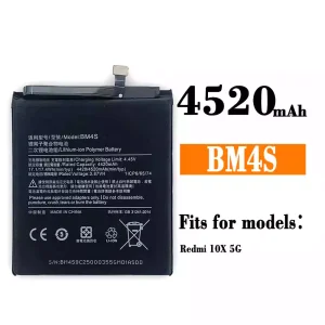 Battery BM4S for Xiaomi redmi 10X 5G