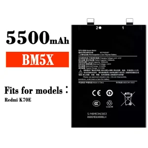Battery BM5X for Xiaomi Redmi K70E