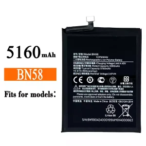 Battery BN58 for Xiaomi