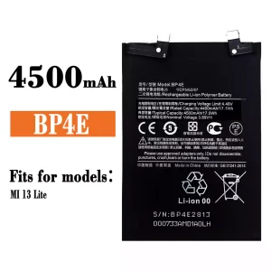 Battery BP4E for Xiaomi Mi 13 lite