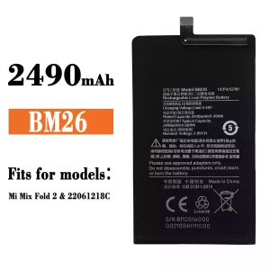 Battery BM26 for Xiaomi Mi Mix Fold 2