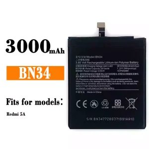 Battery BN34 for Xiaomi Redmi 5A
