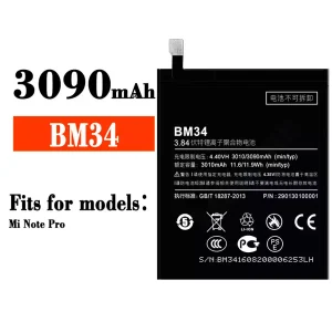 Battery BM34 for Xiaomi MI NOTE PRO