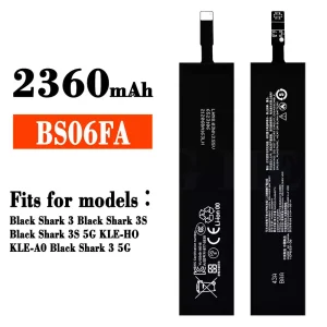 Battery BS06FA for xiaomi Black Shark 3 / Black Shark 3S