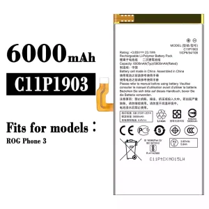 Battery C11P1903 for Asus ROG Phone 3