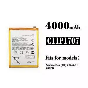 Battery C11P1707 for Asus ZenFone Max (M1)