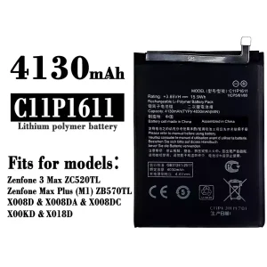 Battery C11P1611 for Asus Zenfone 3 Max / Zenfone Max Plus(M1)