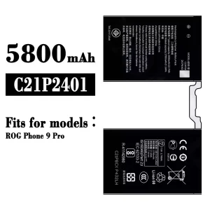 Battery C21P2401 for Asus ROG Phone 9 Pro
