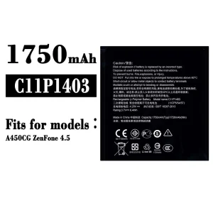 Battery C11P1403 for Asus ZenFone 4.5