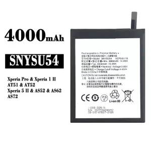 Battery SNYSU54 for Sony Xperia Pro,X1ii/5/5ii