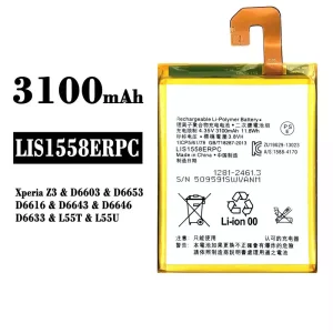 Battery LIS1558ERPC for Sony Xperia Z3