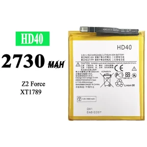 Battery HD40 for Motorola Moto Z2 Force / Z Force Edition 2nd gen