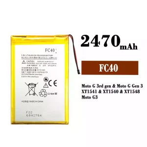 Battery FC40 for Motorola Moto G 3rd gen / Moto G Gen 3 / Moto G3
