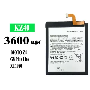 Battery KZ40 for Motorola Moto Z4 / G8 Plus Lite