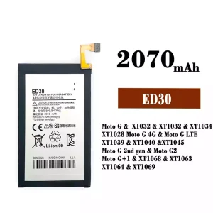 Battery ED30 for Motorola Moto G / Moto G 4G / Moto G LTE / Moto G 2nd gen / Moto G2