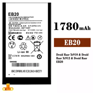 Battery EB20 for Motorola Droid Razr Xt910 / Droid Razr Xt912 / Droid Razr EB20