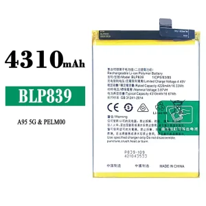 Battery BLP839 for OPPO A95 5G / A94 5G / Reno 5Z 5G / Reno 6Z
