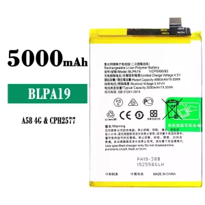 Battery BLPA19 for OPPO A58 4G / A38 / A79 5G