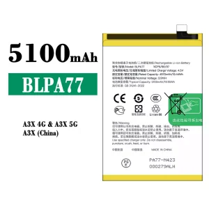 Battery BLPA77 for OPPO A3X 4G 5G