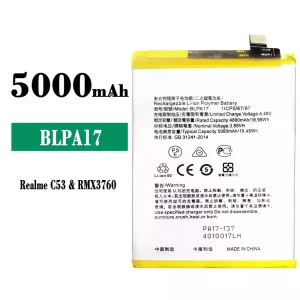 Battery BLPA17 for OPPO Realme C53 / C67 NFC / C65 4G / C67 4G