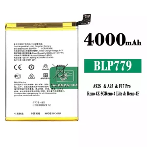 Battery BLP779 for OPPO A92S / A93 / F17 Pro / Reno 4Z 5G / Reno 4 Lite / Reno 4F