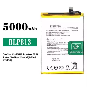 Battery BLP813 for OnePlus Nord N100 / Nord N200