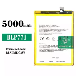 Battery BLP771 for OPPO Realme C25Y / Realme 6i