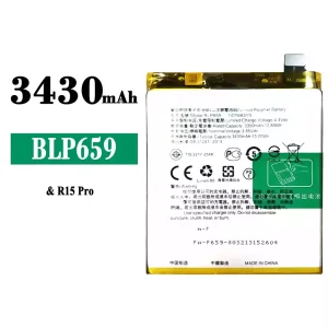 Battery BLP659 for OPPO R15 Pro