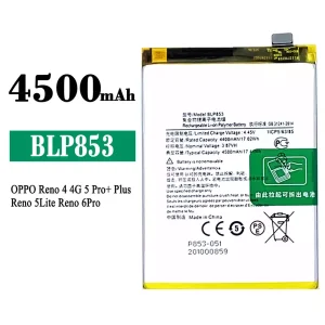 Battery BLP853 for OPPO Reno 4 / Reno 5 Pro Plus / Reno 5 Lite /Reno 6 Pro