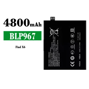 Battery BLP967 for OPPO Find X6