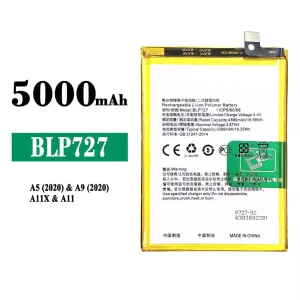 Battery BLP727 for OPPO A5 2020 / A9 2020 / A11X / A11