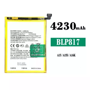 Battery BLP817 for OPPO A15 /A15S /A16K