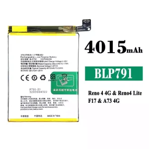 Battery BLP791 for OPPO Reno 4 4G /Reno 4 Lite /F17 /A73 4G